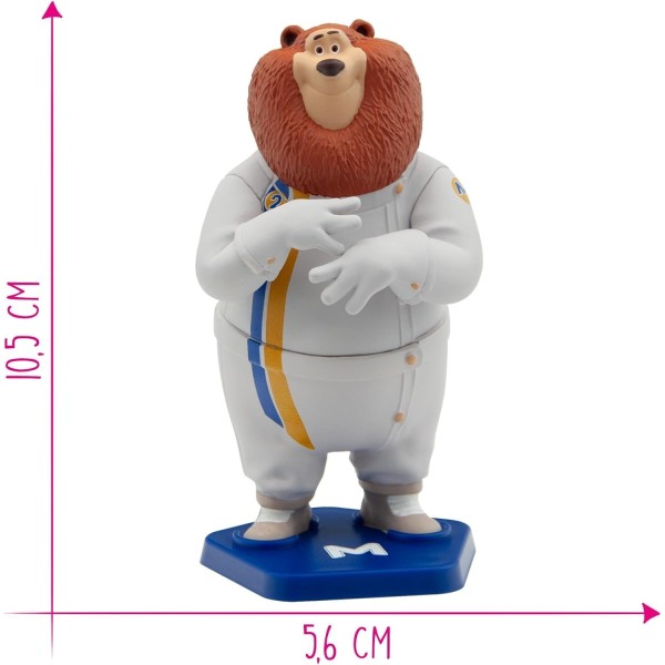 Figura Coleccionable De Bullyland Edda Mouse Del Gran Premio De Europa, 10.50 Cm, 20003