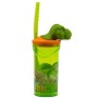 Dinosaurio Vaso Con Figurita 3D 360 Ml
