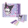 Kuromi Cuaderno De Actividades Con Estuche Removible