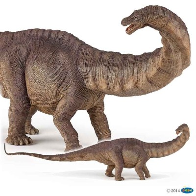 Figura Apatosaurus ( Papo ) 55039/38 X 16 X 4.5 Cm