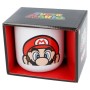 Super Mario Taza Ceramica Desayuno 400 Ml En Caja Regalo