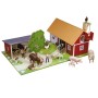 Mi Primera Granja 42 X 27 X 27Cms - Material Maderfiguras No Incluidas