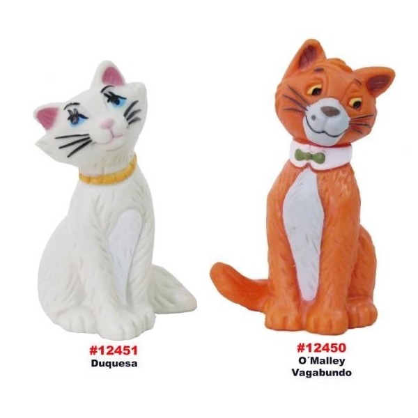 Bullyland Disney Aristogatos Vagabundo y Duquesa Figuras 7cm
