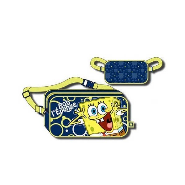 Bob Esponja Portatodo Con Correa 20 X 10 X 5 Cm