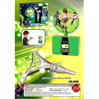 Juego Ataque Alienigena Alien Force 29X24Cm
