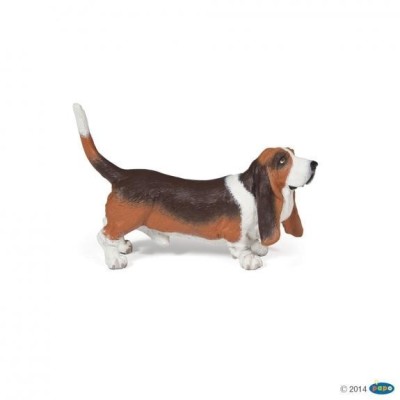 Figura Basset Hound ( Papo ) 54012/8Cm
