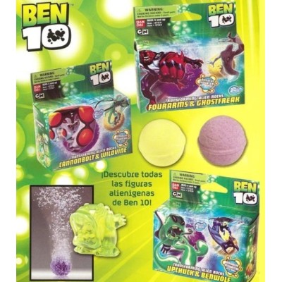 Rocas Alienigenas Transformables Ben 10 Figura En Caja Surtidas (Ben10)