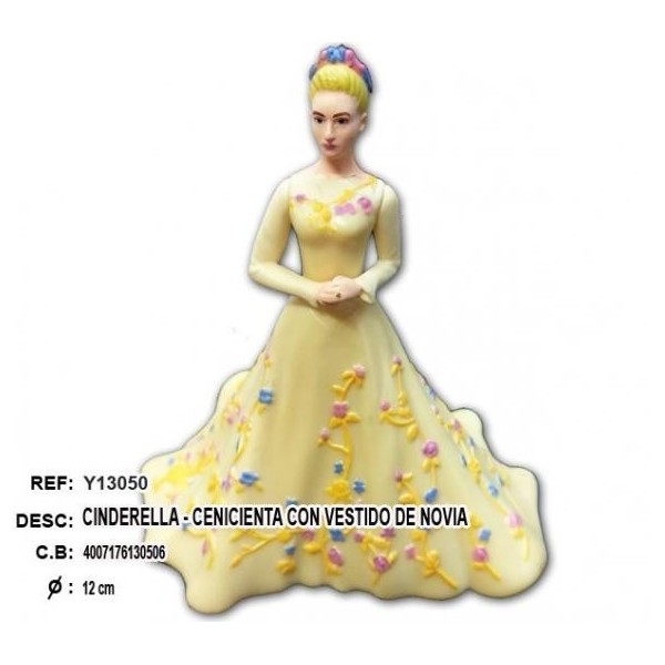 Cinderella - Cenicienta Con Vestido De Novia 12Cm
