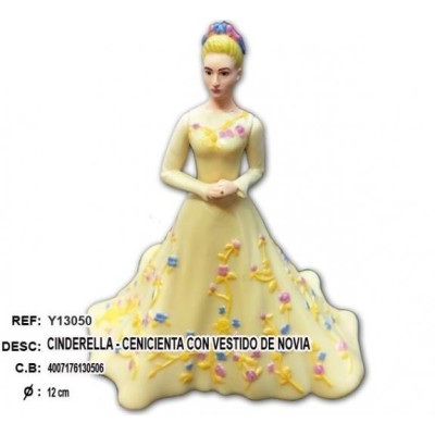 Cinderella - Cenicienta Con Vestido De Novia 12Cm