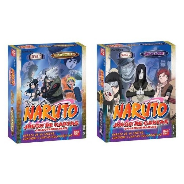 Baraja De Cartas Naruto Serie 2