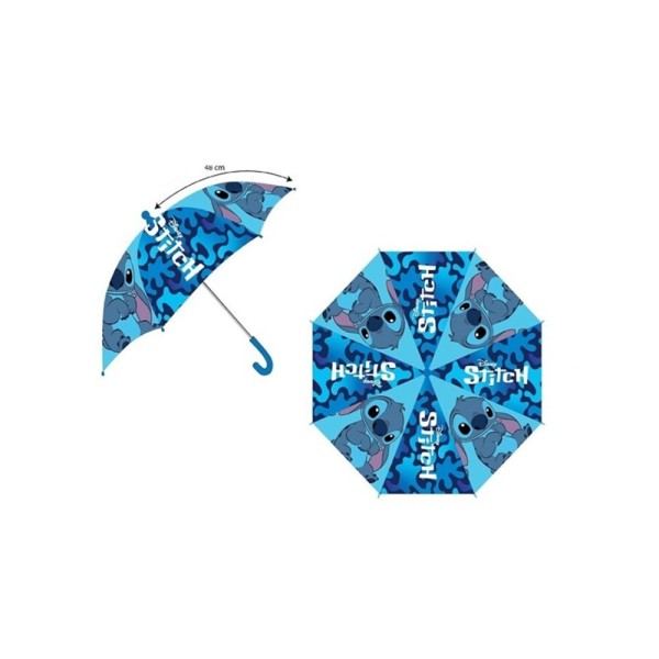 Stitch Paraguas Polyester Automatico 48Cm