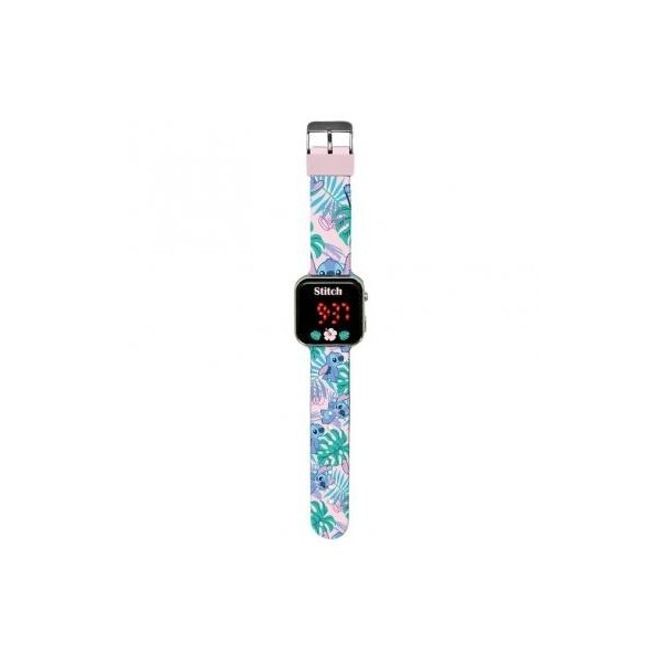 Stitch Reloj Led Digital