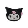 Kuromi Peluche Monedero 3D 10*13Cm-Sanrio-Hello Kitty