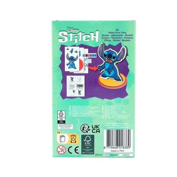 Stitch 3D Figure Puzzle-Disney
