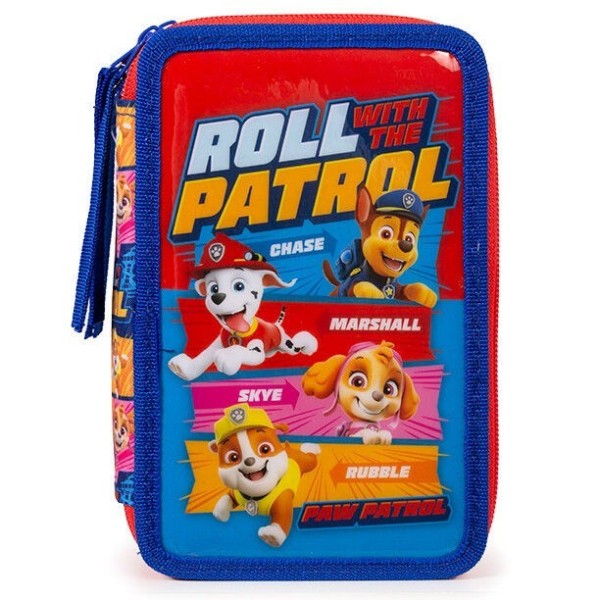 Paw Patrol Plumier Triple