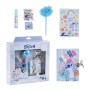 Stitch Set Papeleria Diario Con Acesorios
