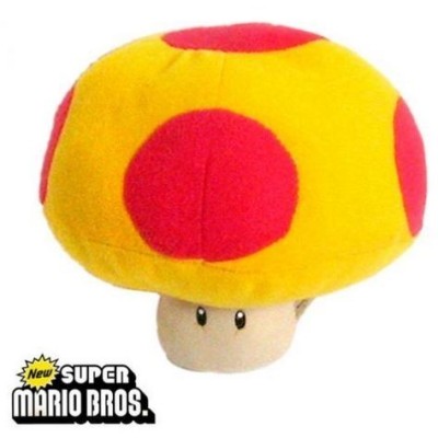 Super Mario Seta Amarillo 10Cm