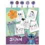 Stitch Set De Colorear Con Lapiz Y Goma