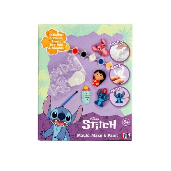 Stitch Set De Escayola Para Moldear Y Pintar