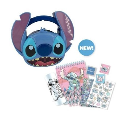 Stitch Maletin 3D Con Papeleria