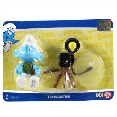 Da104 Investigador Pitufo Con Cámara