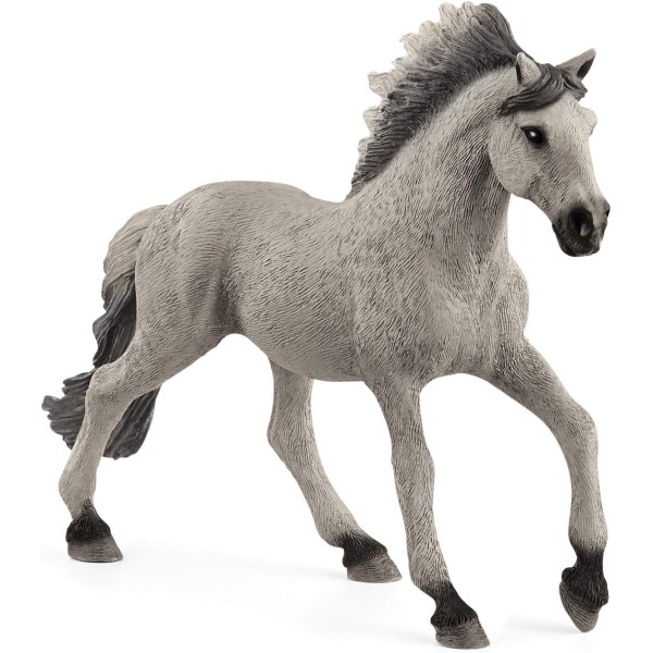 Schleich 13915 Figura De Juguete - Semental Sorraia Mustang (Farm World)