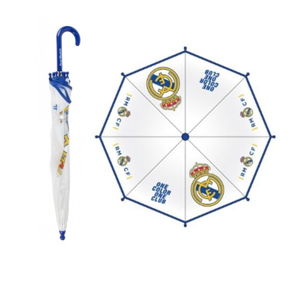 Real Madrid Paraguas Transparente  48Cm