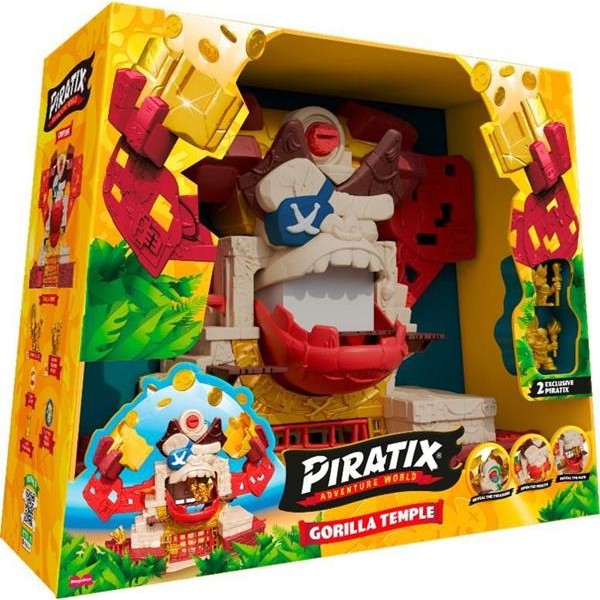 PIRATIX Gorilla Temple –Templo gorila con múltiples escondites