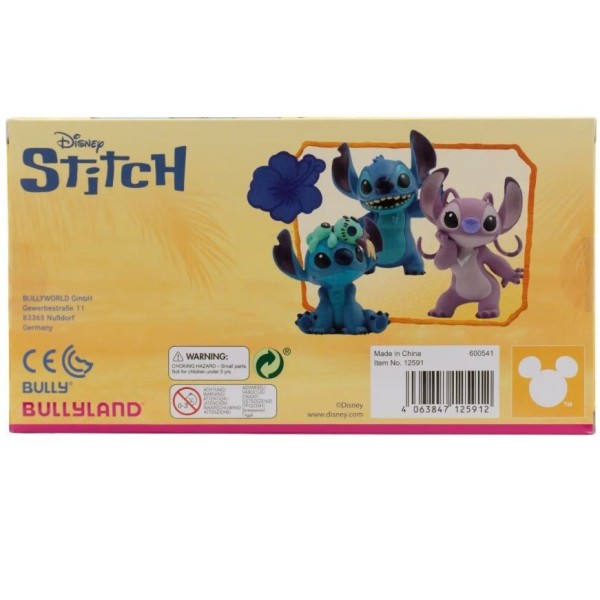 Bullyland - Stitch - Set De Regalo De 3 Paquetes N.° 12591
