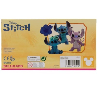 Bullyland - Stitch - Set De Regalo De 3 Paquetes N.° 12591