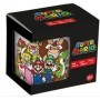 Super Mario Taza Ceramica Desayuno 325ml En Caja Regalo