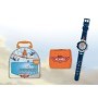 Disney WD10523 Planes Set Reloj metálico