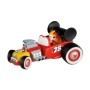 Figura de Mickey Mouse al volante de su coche de carreras Y15459 Bullyland