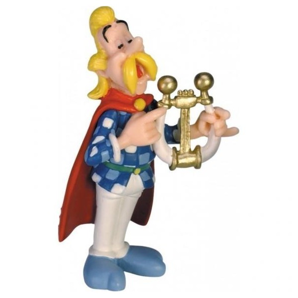 Figura Asuranceturix, El Bardo - Asterix 7Cm
