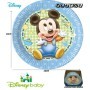 6 Platos De Papel 20Cm. Baby Mickey  