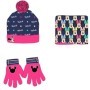 Disneyminnie Set 3Pcs Braga De Cuello+Guantes+Gorro