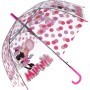 Minnie Paraguas Transparente Automatico 48Cm