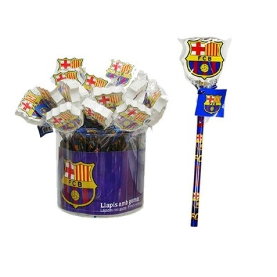 Fcb Lapiz Con 3D Goma Borra