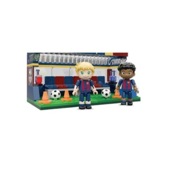 Set FC Barcelona banquillo184Pzs 16*9*8cm