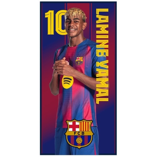 Fcb Toalla Polyester 70*140Cm-Lamine Yamal