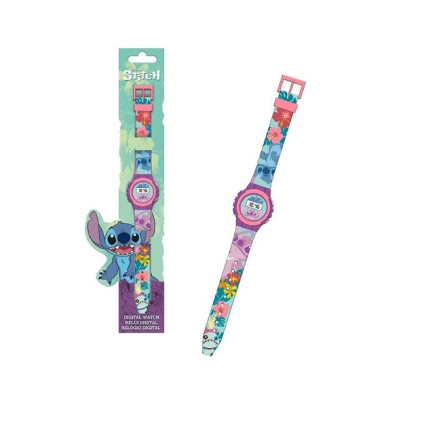 Stitch Reloj Digital