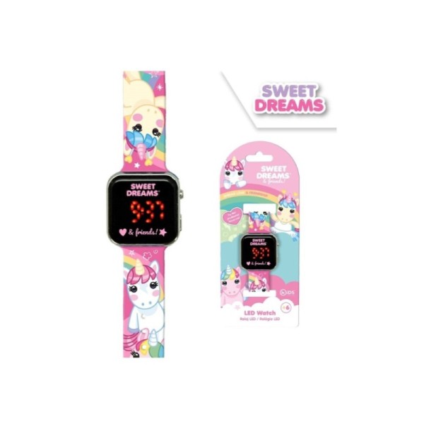 Unicornio Reloj digital Led