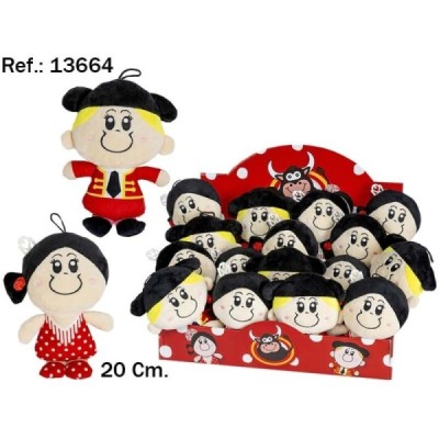 Peluche Toreros Y Sevillanas 20Cm. En Exp. (16)(96)