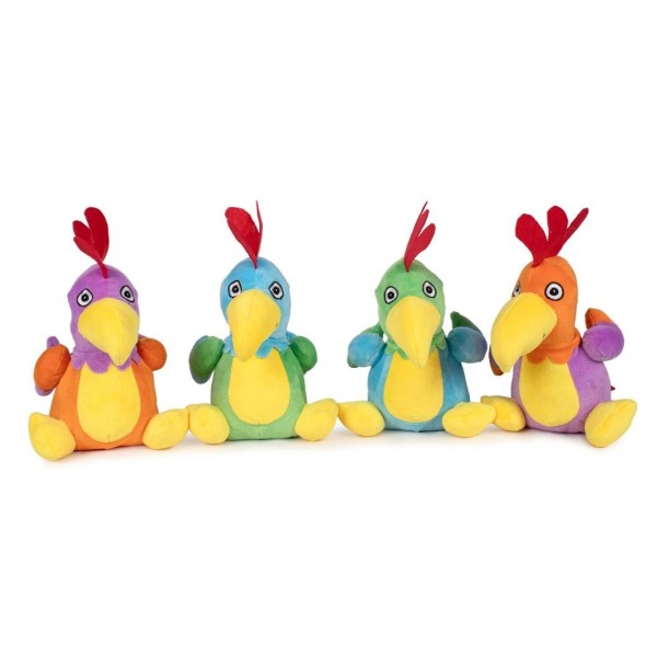 Animales Peluche loro 4modelo Surtido 20cm