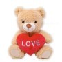 oso peluche soft con corazon love 15cm