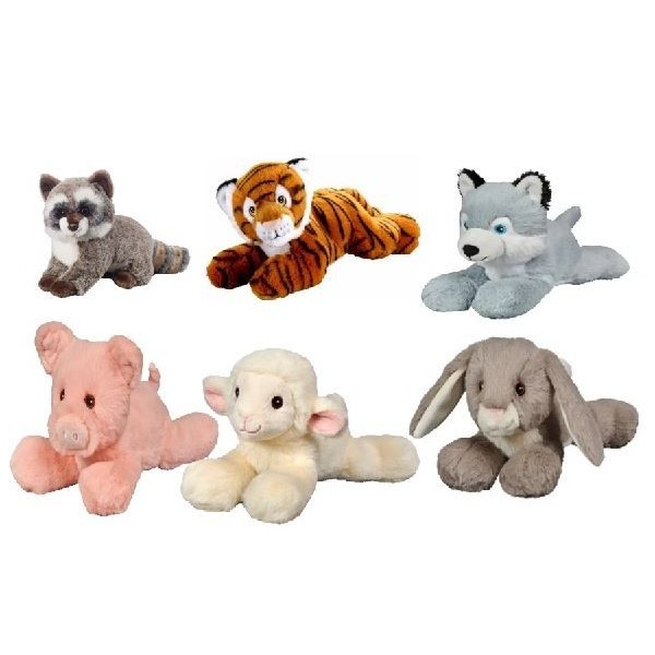 ANIMALES PELUCHE SOFT 6MODELO 20CM