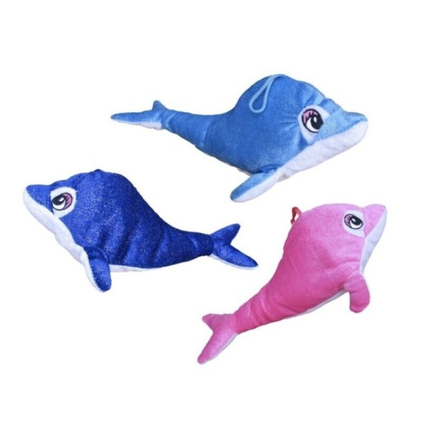 DELFIN PELUCHE 3SURTIDO 30 CM