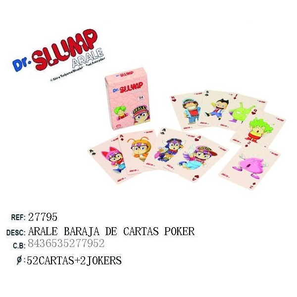 Arale Baraja De Cartas Poker