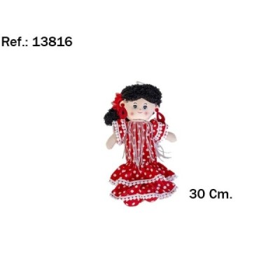 Muñeca de Trapo Flamenco 30cm