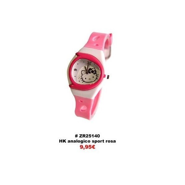 Hello Kitty ZR25140 Reloj Analogico Rosa